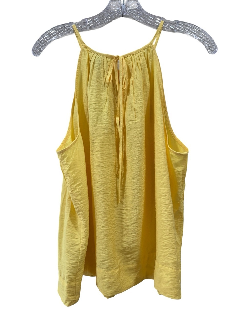 A New Day Yellow Halter Neck Tank - Picture 3 of 5